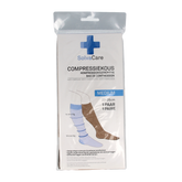 Solvacare Compressiekous beige M 23 - 26 cm 1.00 Paar