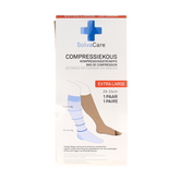Solvacare Compressiekous beige XL 29 - 33 cm 1 Paar