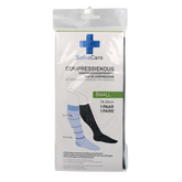 Solvacare Compressiekous zwart S 19 - 23 cm 1 Paar
