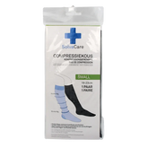 Solvacare Compressiekous zwart S 19 - 23 cm 1 Paar