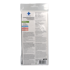 Solvacare Compressiekous zwart S 19 - 23 cm 1 Paar