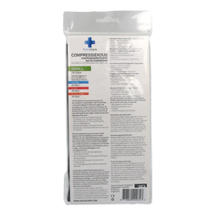 Solvacare Compressiekous zwart S 19 - 23 cm 1 Paar