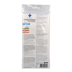 Solvacare Compressiekous zwart M 23 - 26 cm 1 Paar