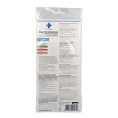 Solvacare Compressiekous zwart M 23 - 26 cm 1 Paar