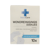 Solvacare Wondreinigingsdoekjes steriel 10 Stuks