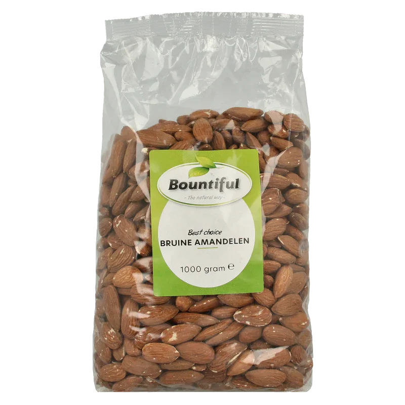 Bountiful Bruine amandelen 1000 Gram