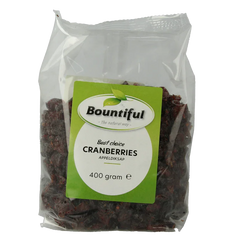 Bountiful Cranberries appeldiksap 400 Gram