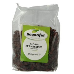 Bountiful Cranberries appeldiksap 400.00 Gram