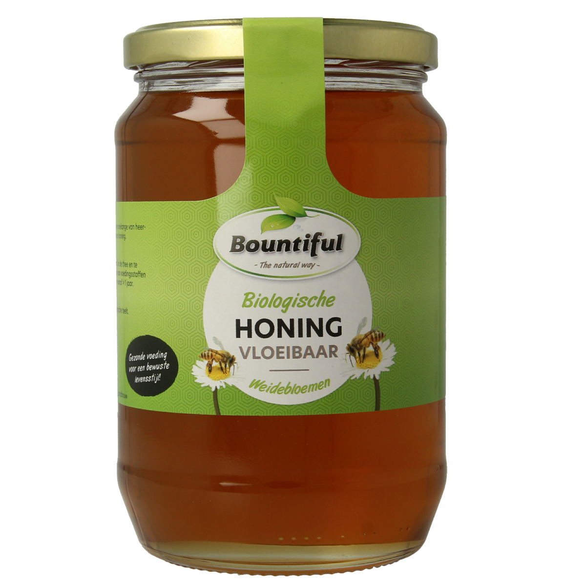 Bountiful Honing weidenbloemen vloeibaar bio 900.00 Gram