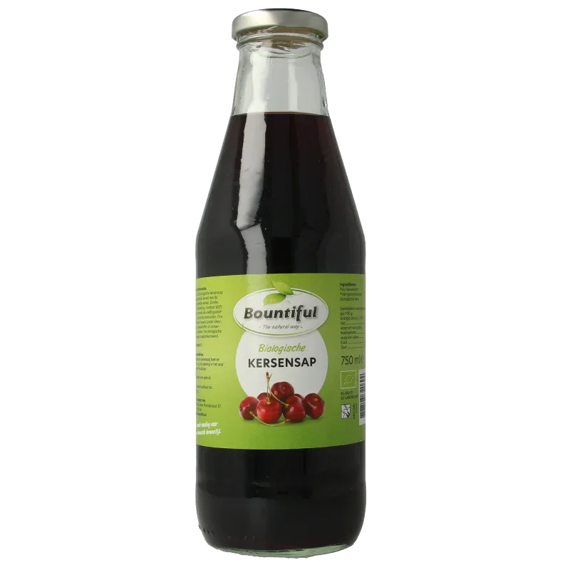 Bountiful Kersensap bio 750 Milliliter