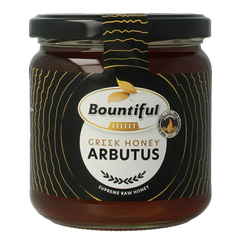 Bountiful select Griekse rauwe honing arbutus 500 Gram