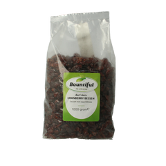 Bountiful Cranberries gezoet met appeldiksap 1.00 Kilogram