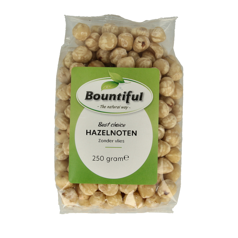 Bountiful Hazelnoten blank 250.00 Gram