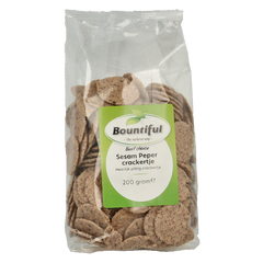 Bountiful Sesame pepper cracker 200.00 Gram