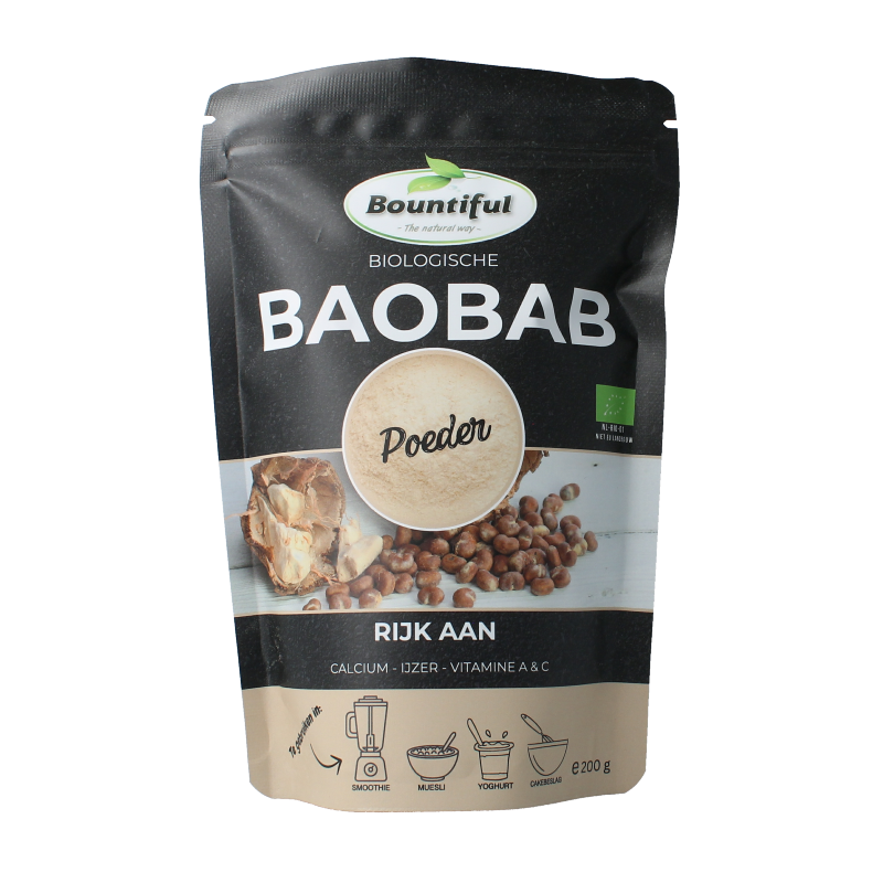 Bountiful Baobab poeder bio 200.00 Gram