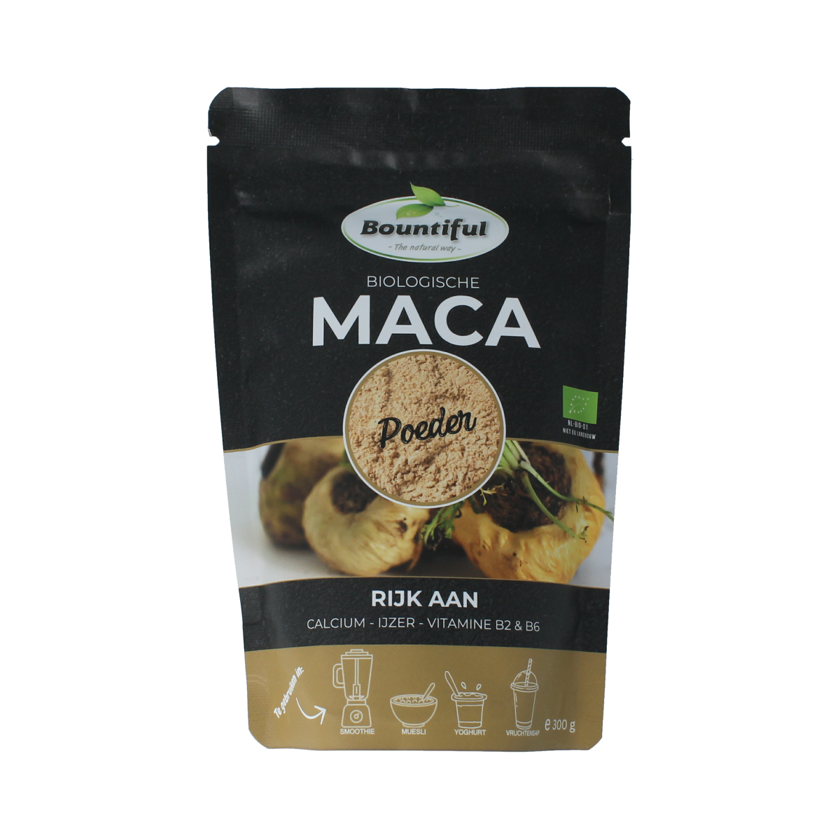 Bountiful Maca poeder bio 300.00 Gram