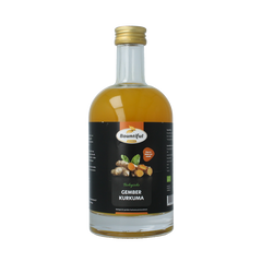 Bountiful select Gember sap kurkuma bio 500 Milliliter