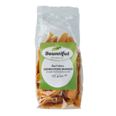 Bountiful Mango gedroogd zonder toegevoegde suikers 150 Gram