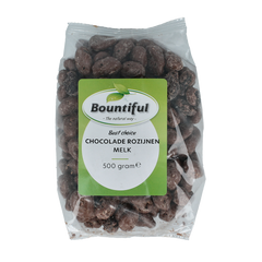 Bountiful Best Choice Choc Rozijnen melk 500.00 Gram