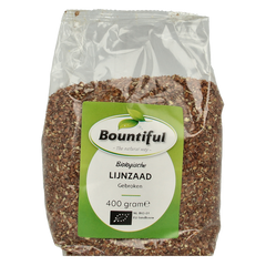 Bountiful Lijnzaad gebroken bio 400.00 Gram