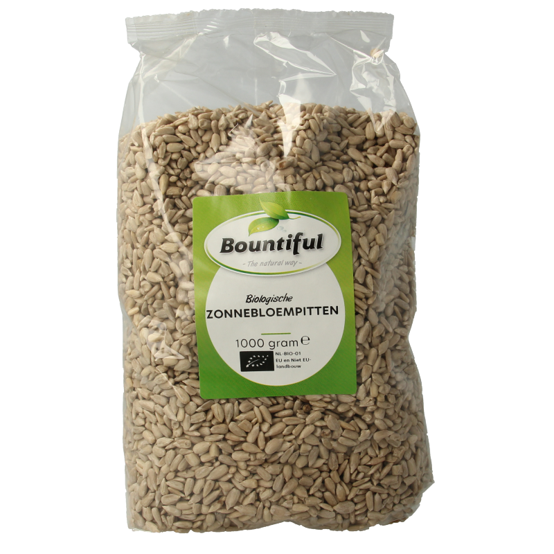 Bountiful Zonnebloemenpitten bio 1 Kilogram