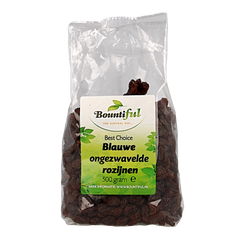 Bountiful Rozijnen blauw ongezwaveld 500 Gram
