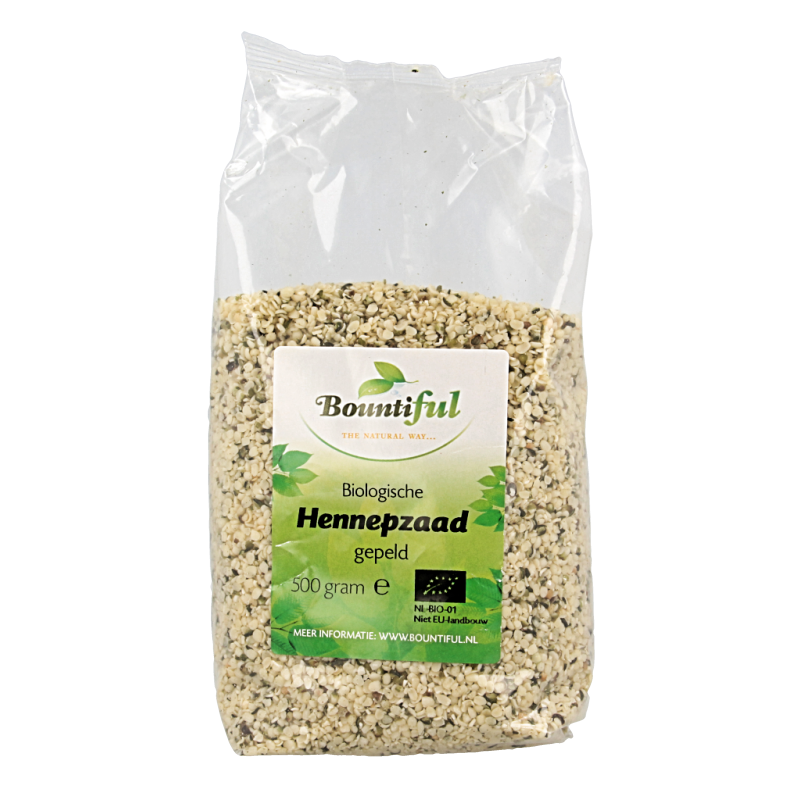 Bountiful Hennepzaad bio 500 Gram