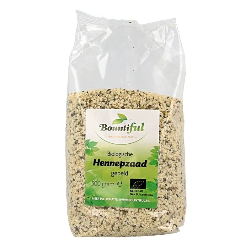 Bountiful Hennepzaad bio 500 Gram