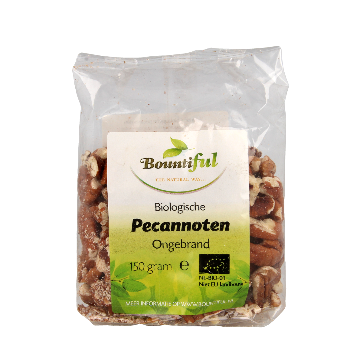 Bountiful Pecannoten bio 150.00 Gram