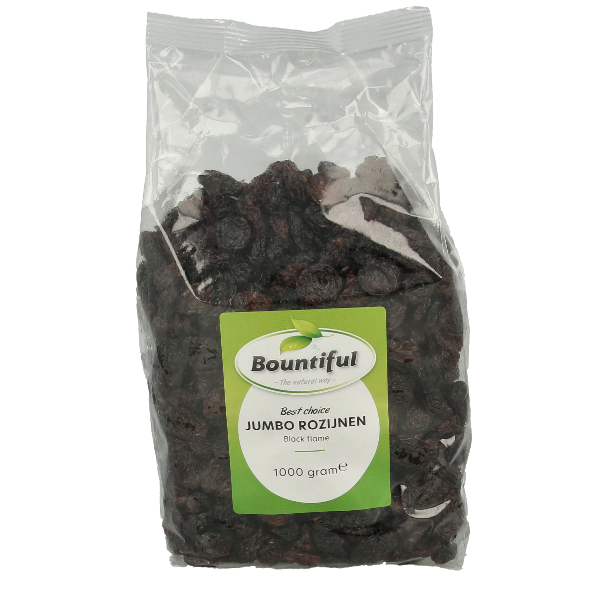 Bountiful Rozijnen jumbo black flame 1.00 Kilogram