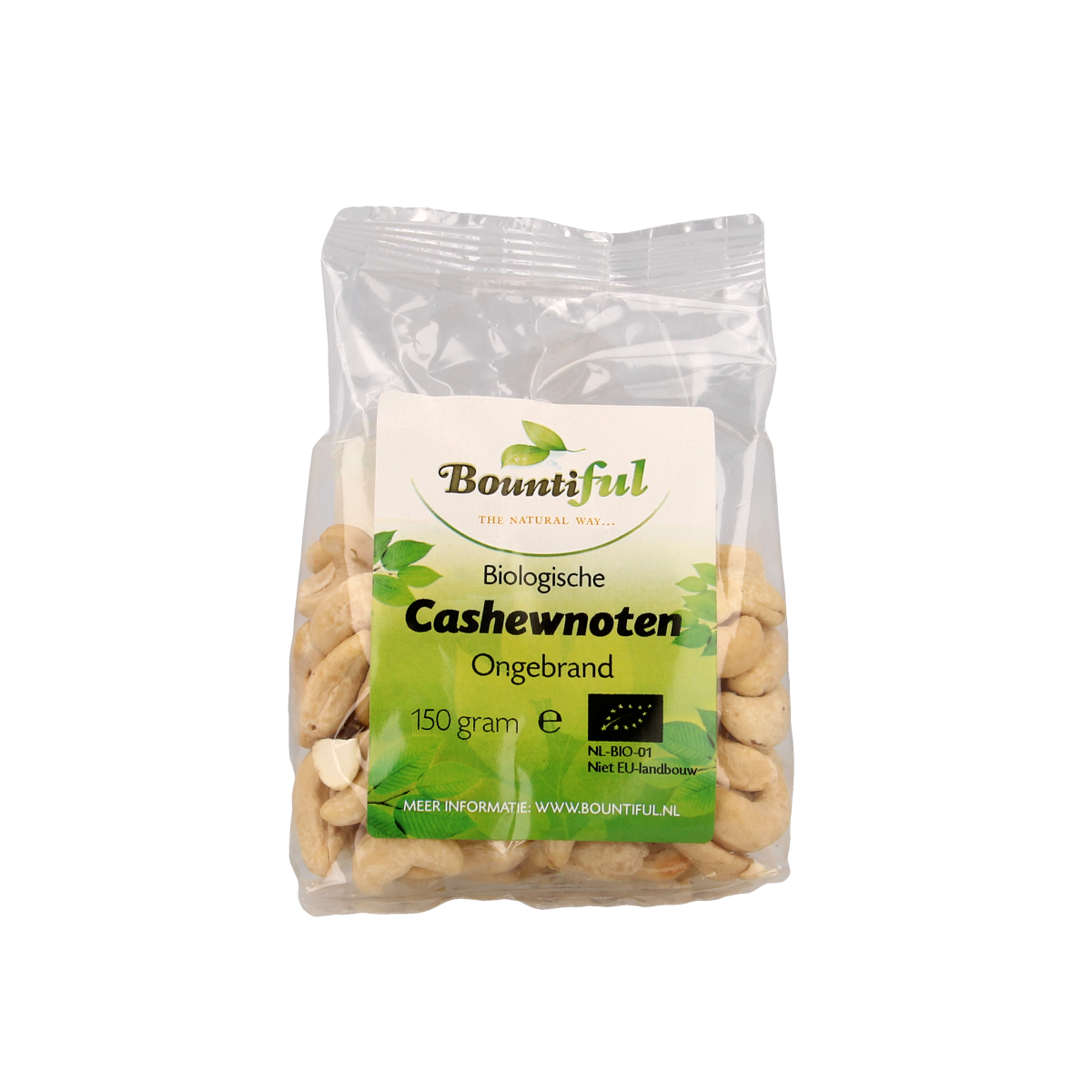 Bountiful Cashewnoten bio 150.00 Gram