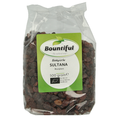 Bountiful Sultana rozijnen bio 500 Gram