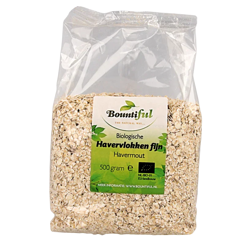 Bountiful Havervlokken fijn bio 500 Gram