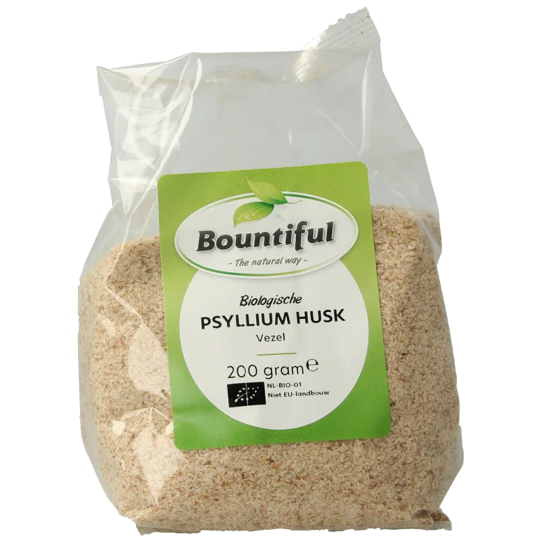 Bountiful Psyllium husk vezel/vlozaad bio 200 Gram