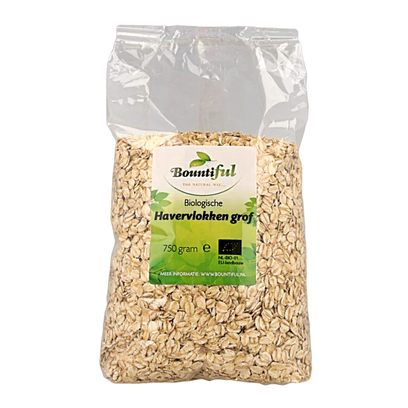 Bountiful Havervlokken grof bio 750 Gram