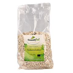 Bountiful Boekweit vlokken glutenvrij bio 500 Gram