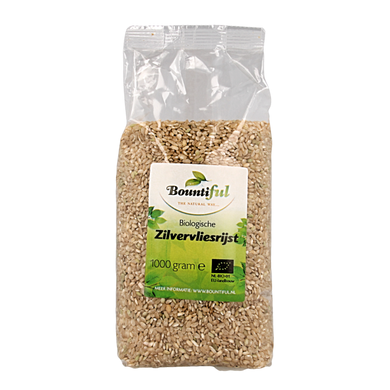 Bountiful Zilvervliesrijst bio 1 Kilogram