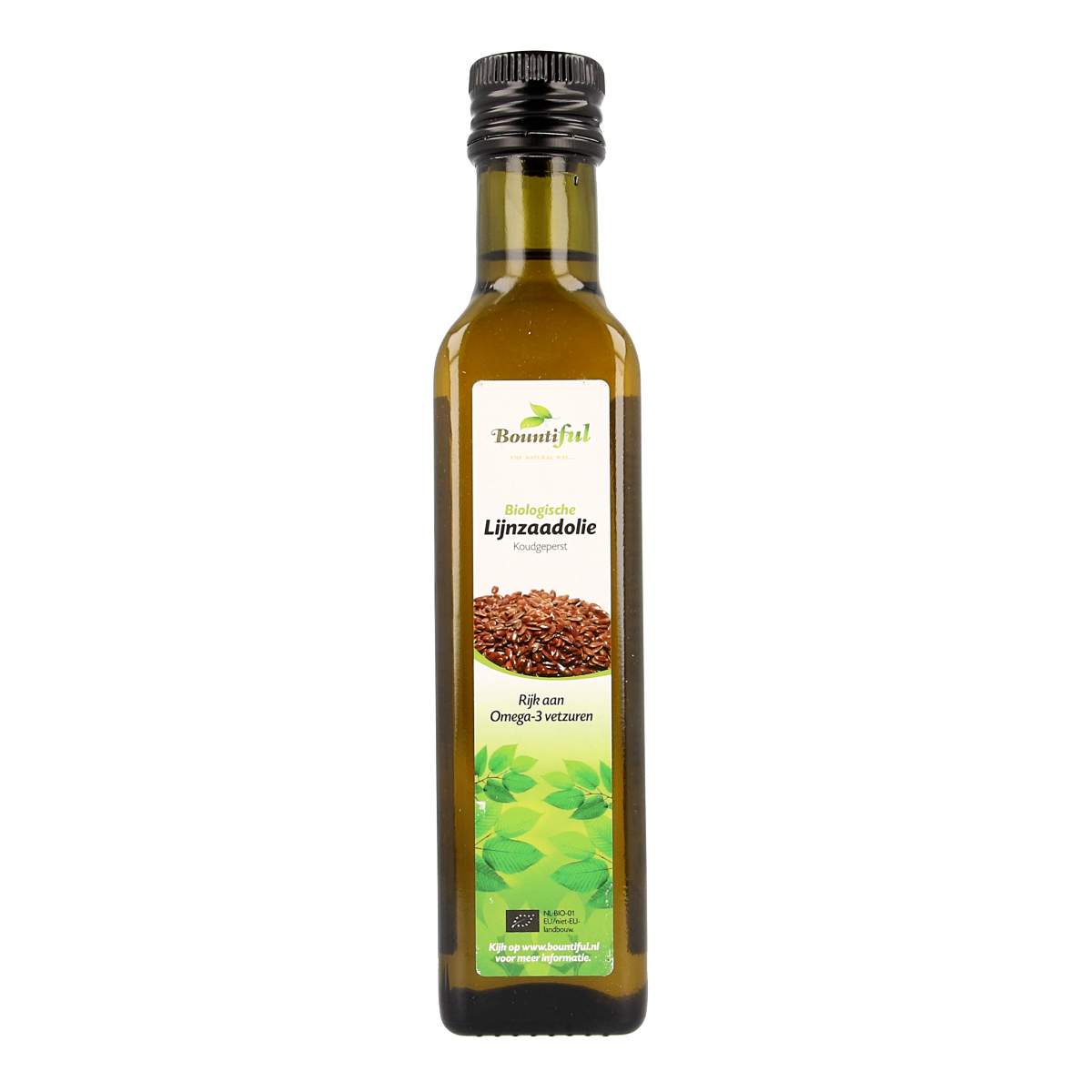 Bountiful Lijnzaadolie bio 250.00 Milliliter