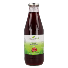 Bountiful Cranberrysap bio 750 Milliliter