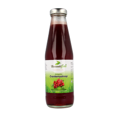 Bountiful Cranberrysiroop bio 500 Milliliter