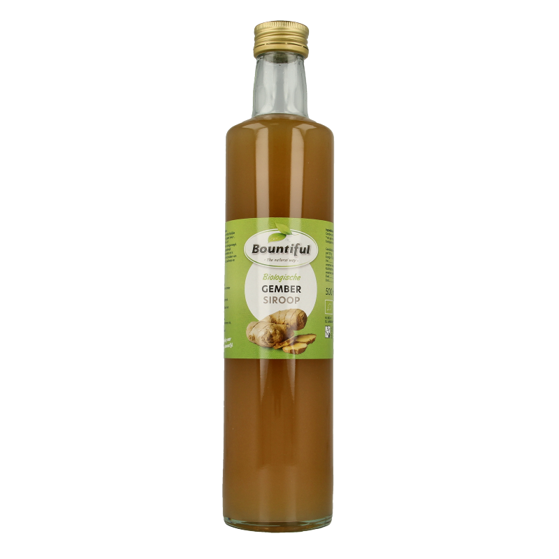 Bountiful Gembersiroop bio 500.00 Milliliter