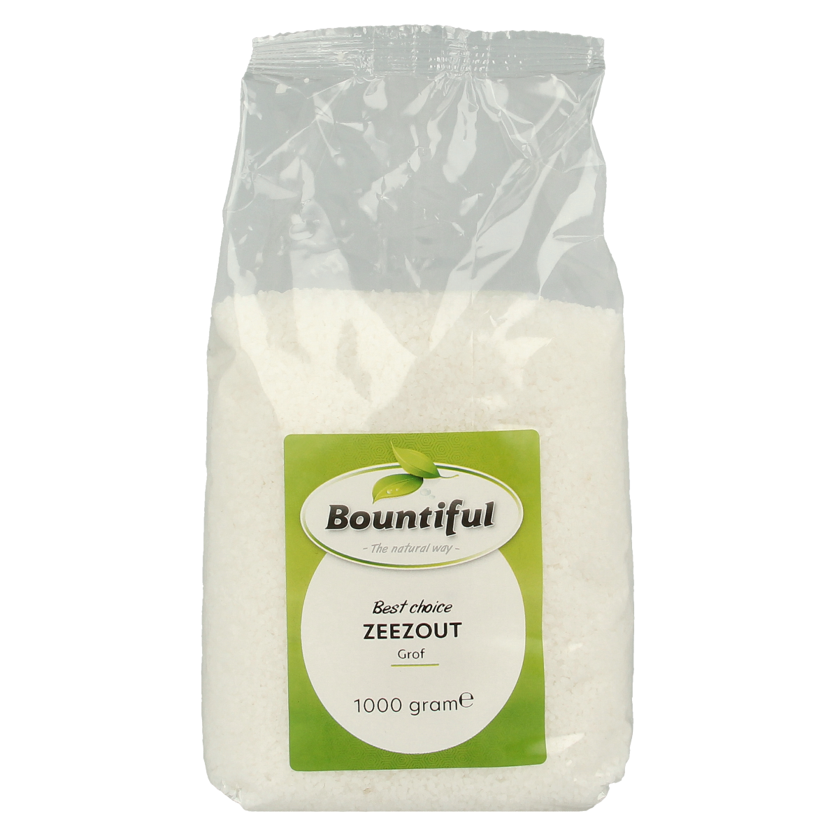 Bountiful Zeezout grof 1.00 Kilogram
