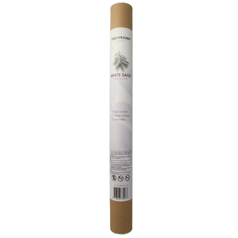Jiri & Friends Wierook witte salie XXL sticks 15 Stuks