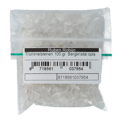 Ruben Robijn Trommelstenen bergkristal oplaadmix maat 1 100.00 Gram