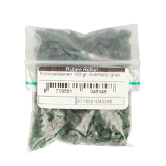 Ruben Robijn Trommelstenen aventurijn groen maat 1 100.00 Gram