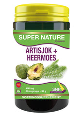 SNP Artisjok en heermoes puur 60 Vegetarische capsules
