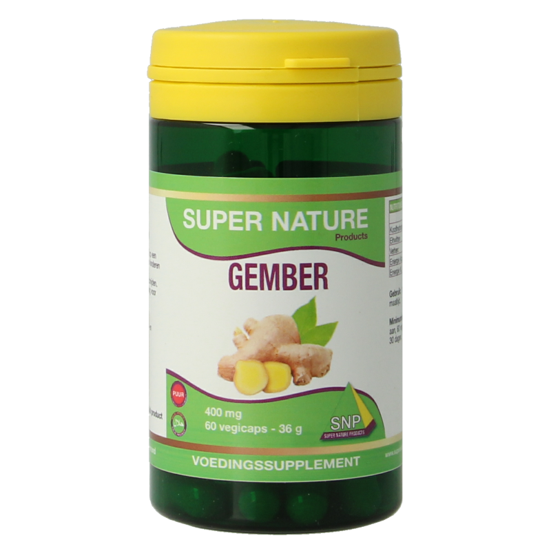 SNP Gember 400 mg 60 Vegetarische capsules