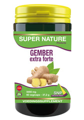 SNP Gember 5000mg puur 60 Vegetarische capsules