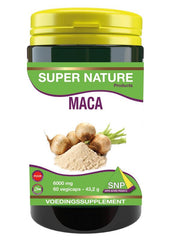 SNP Maca 6000 mg puur 60 Vegetarische capsules
