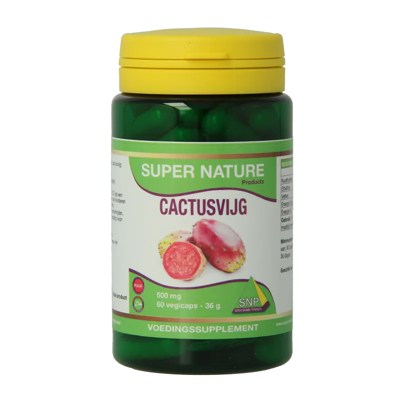 SNP Cactusvijg 500mg puur 60 Vegetarische capsules